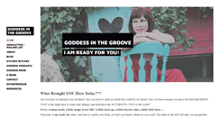 Desktop Screenshot of goddessinthegroove.com